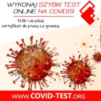 Covid19 Test dla Agencji opieki
